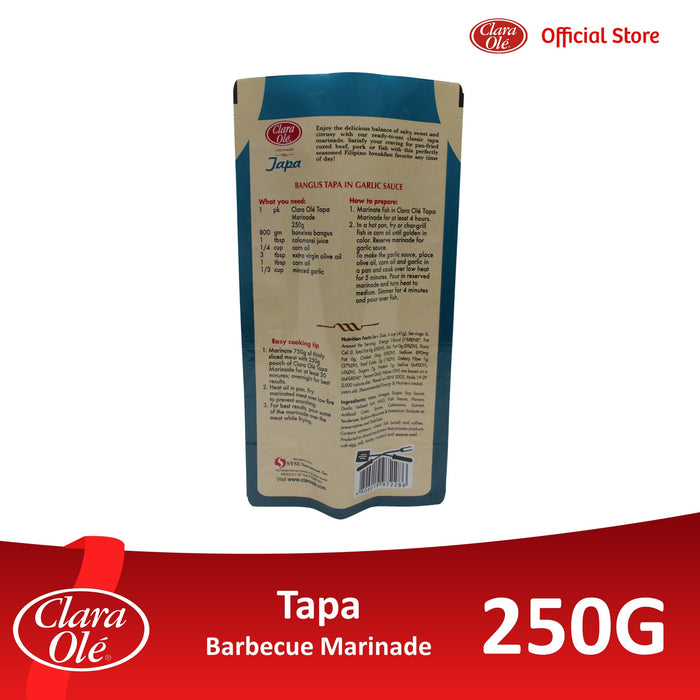 Clara Olé Barbecue Marinade- Tapa 250g