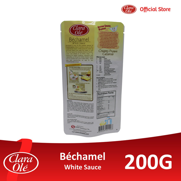 Clara Olè Bèchamel White Sauce 200g