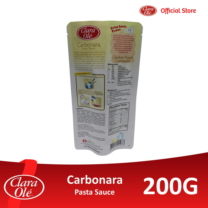 Clara Olé Carbonara Pasta Sauce 200g