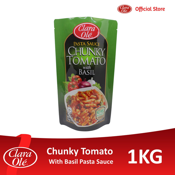 Clara Olé Chunky Tomato with Basil Pasta Sauce 1kg