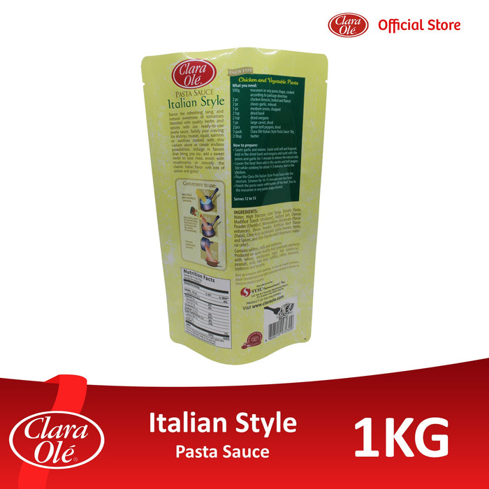 Clara Olé Italian Style Pasta Sauce 1kg