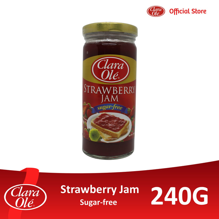 Clara Olé Sugar Free Strawberry Jam 240g