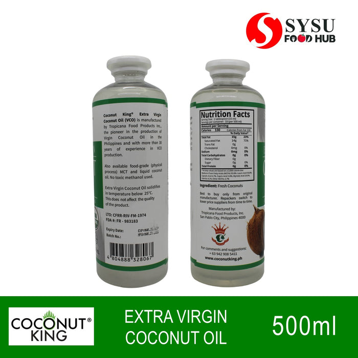 Coconut King Extra Virgin Coconut Oil 500ml