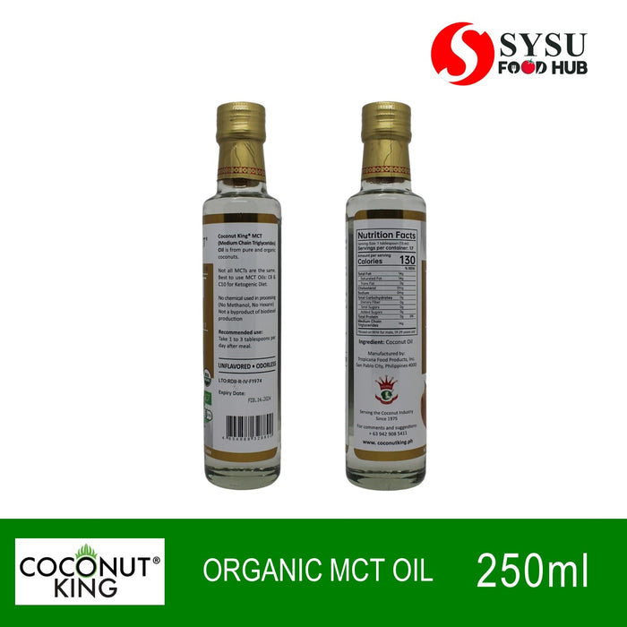 Coconut King Organic MCT Oil 250ml