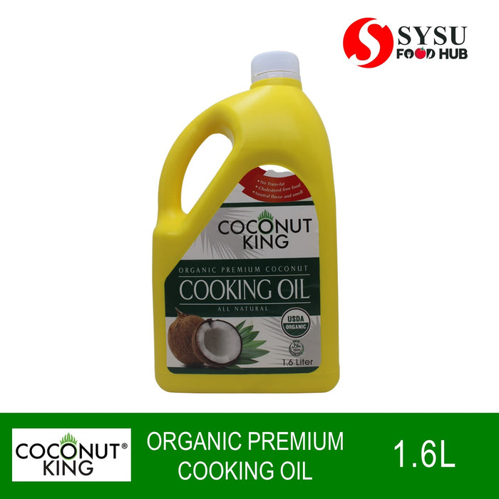 Coconut King Organic Premium Coconut Cooking Oil 1.6L