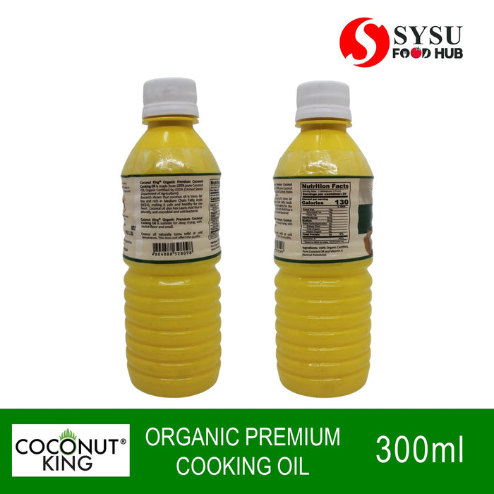 Coconut King Organic Premium Coconut Cooking Oil 300ml
