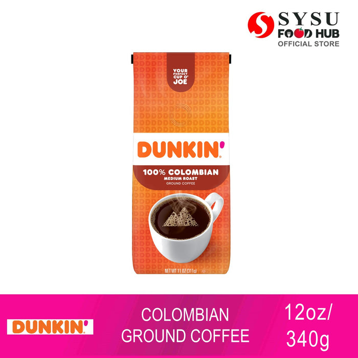 Dunkin' Donuts Colombian Ground Coffee 12oz (340g)