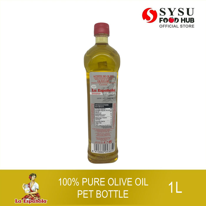 La Española 100% Pure Olive Oil 1L (PET Bottle)