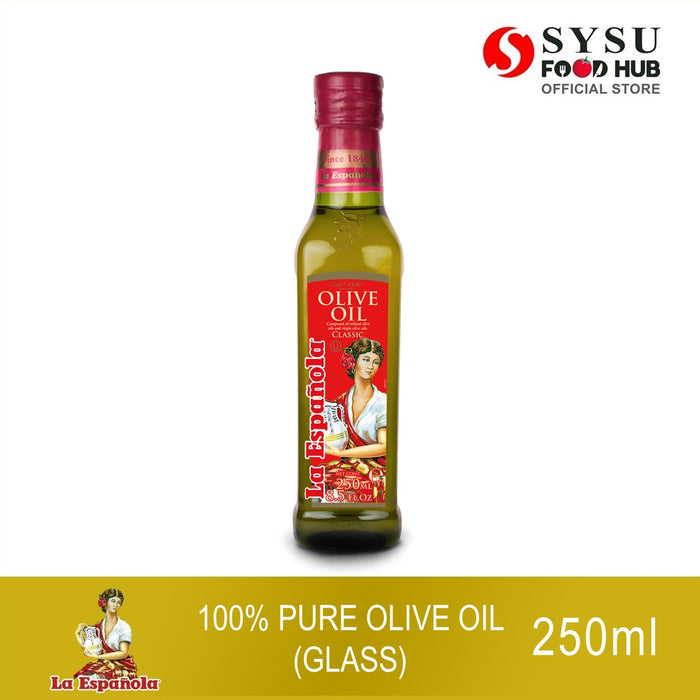 La Española 100% Pure Olive Oil 250ml (Glass)