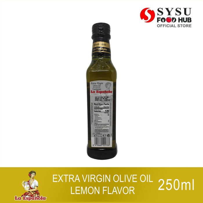 La Española Extra Virgin Olive Oil Lemon Flavor 250ml