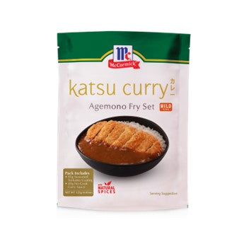 McCormick Agemono Fry Set- Katsu Curry Mild 125g