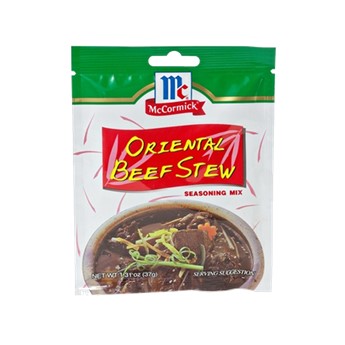 McCormick Oriental Beef Stew Seasoning Mix 37g