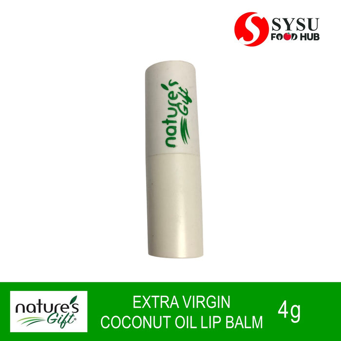 Nature's Gift Extra Virgin Coconut Oil Lip Balm 4g