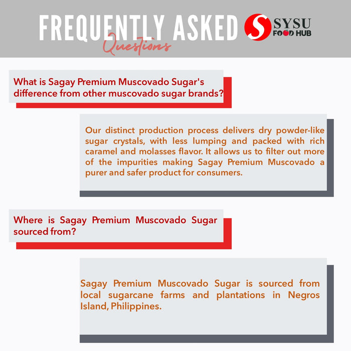 Sagay Premium Muscovado Sugar 1kg