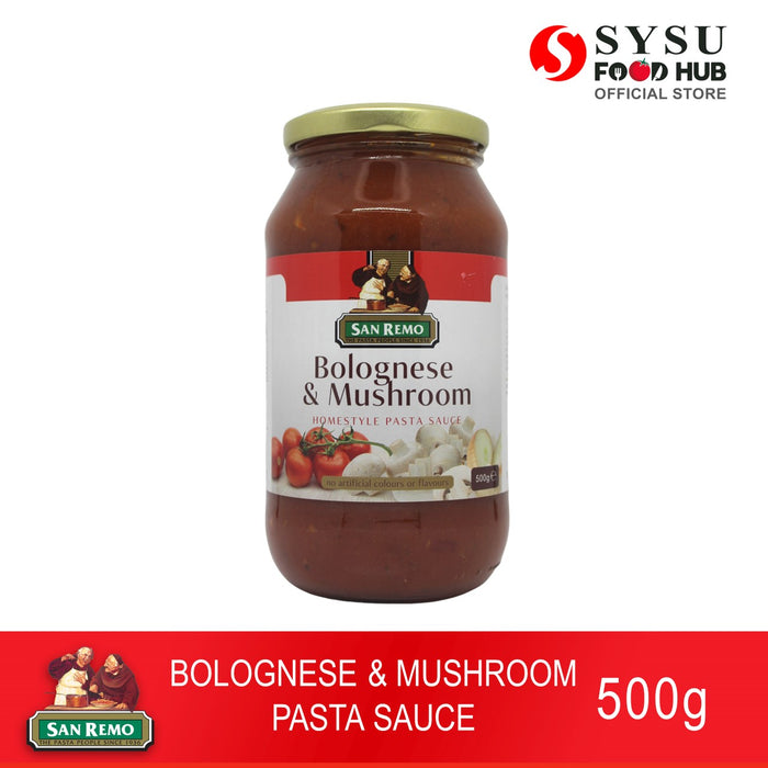 San Remo Bolognese & Mushroom Pasta Sauce 500g