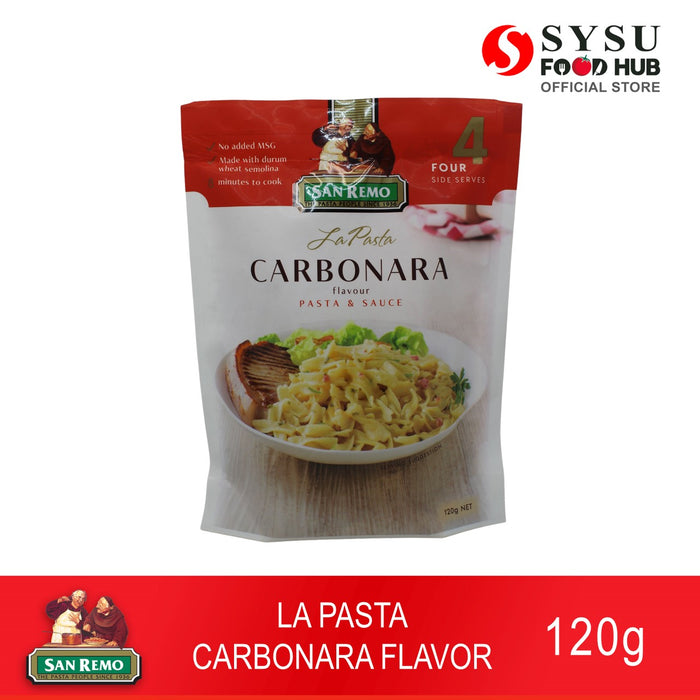 San Remo La Pasta Carbonara Flavour 120g