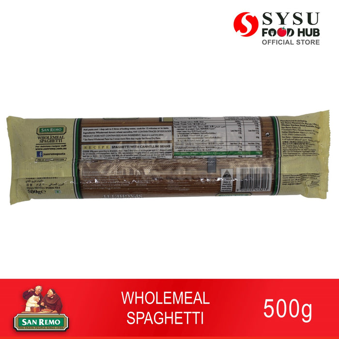 San Remo Wholemeal Spaghetti 500g
