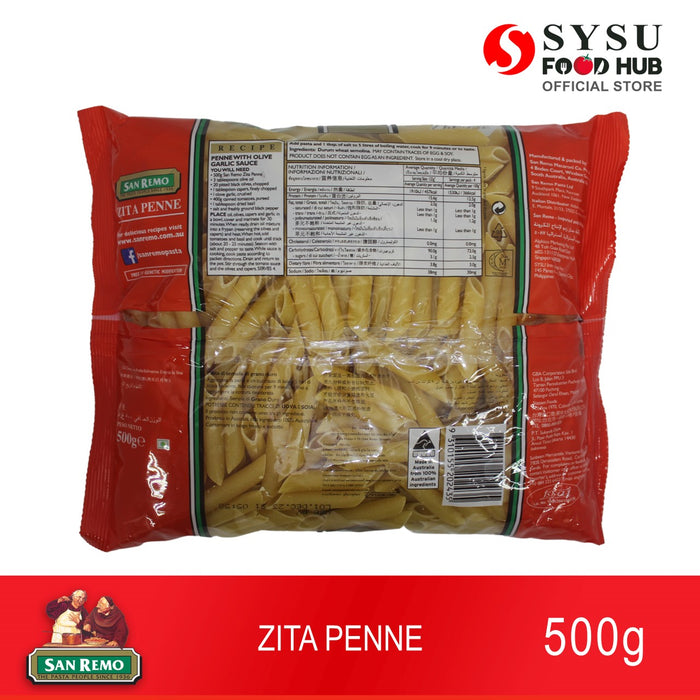 San Remo Zita Penne Pasta 500g