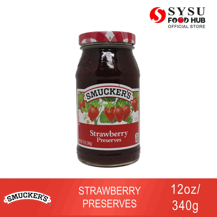 Smucker's Strawberry Preserves 12oz (340g)