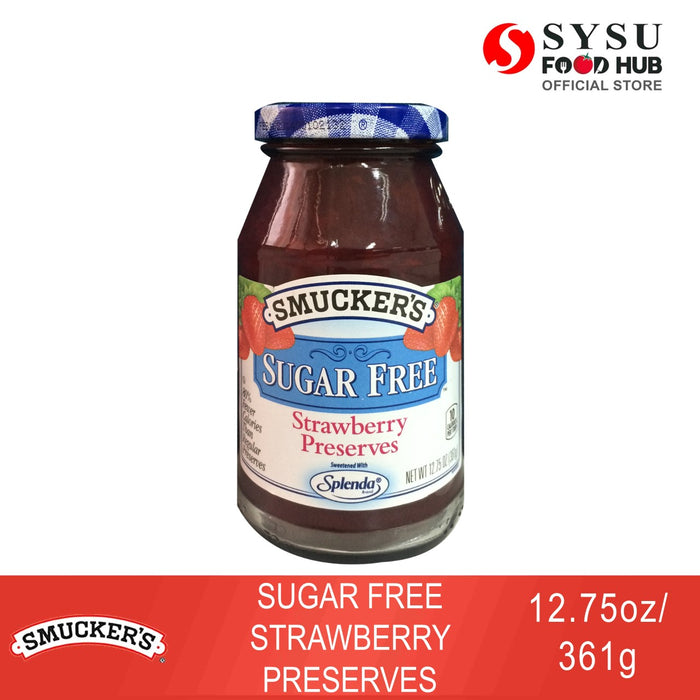 Smucker's Sugar Free Strawberry Preserves with Splenda 12.75oz (361g)