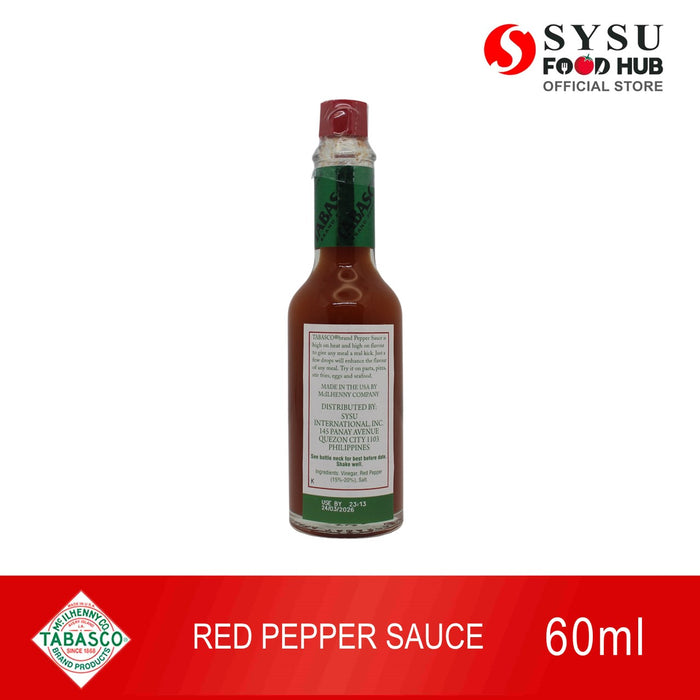 Tabasco Red Pepper Sauce 60ml