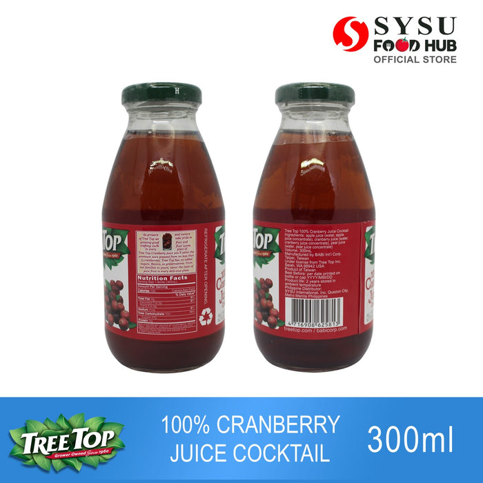 Tree Top 100% Cranberry Juice Cocktail 300ml