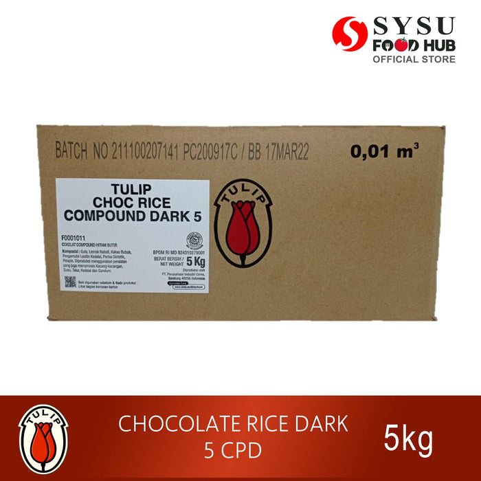 Tulip Chocolate Rice Dark 5 CPD 5kg