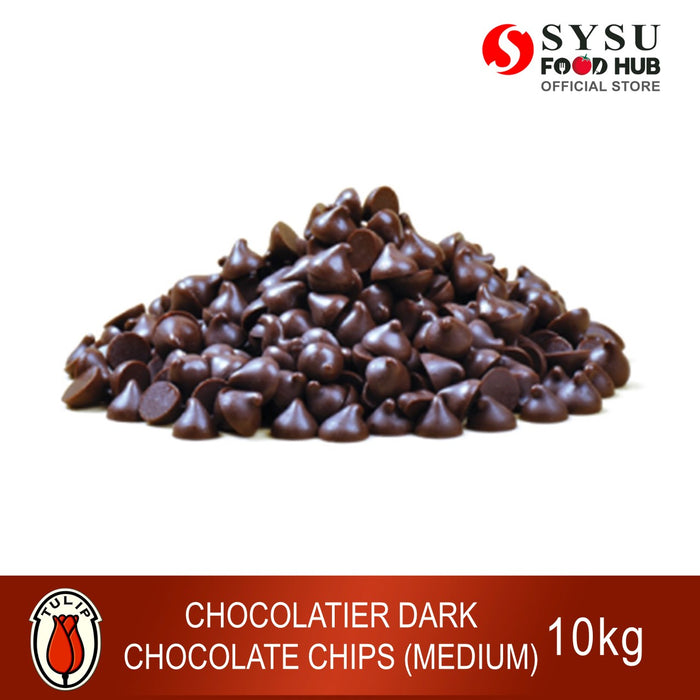 Tulip Chocolatier Dark Chocolate Chips Medium 10kg